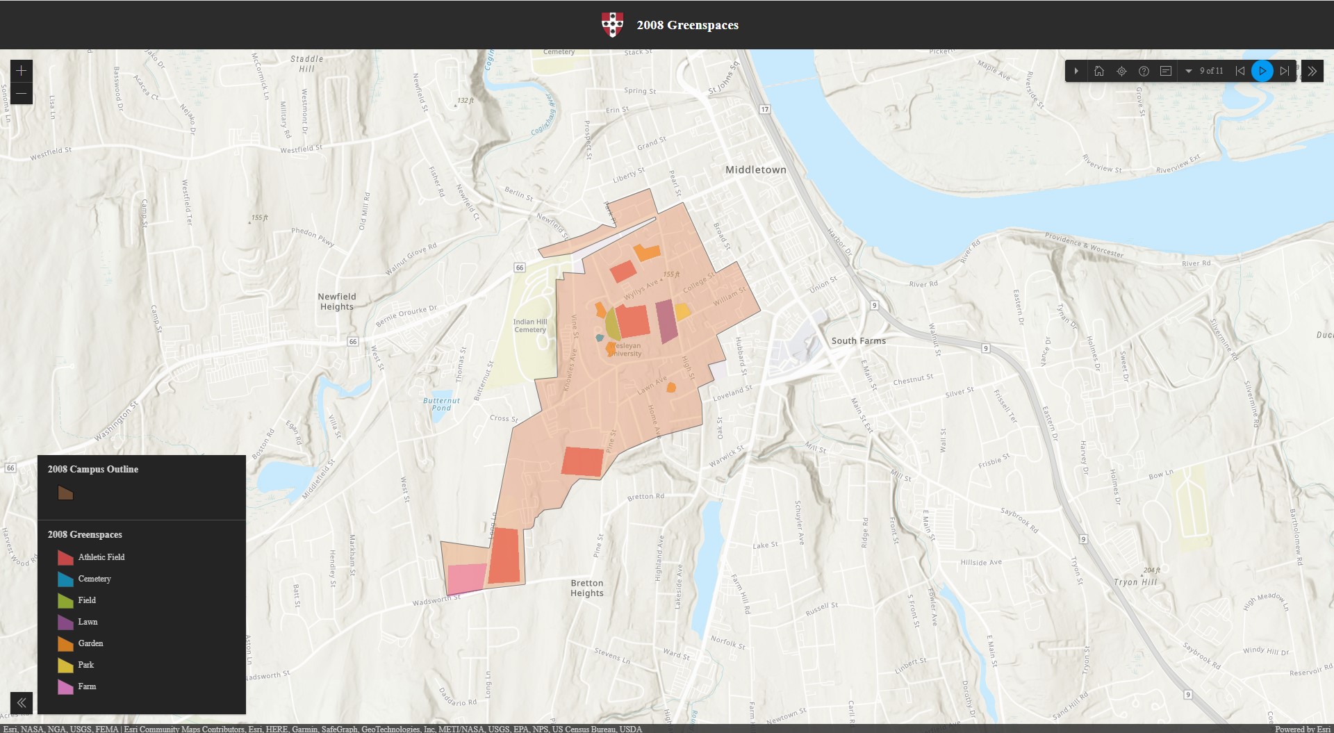 Read more about the article Mapping Greenspace at Wesleyan University